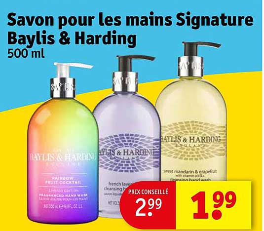 Savon Pour Les Mains Signature Baylis & Harding