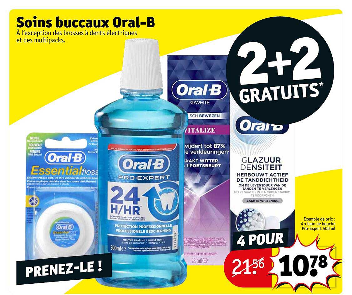 soins buccaux oral-b