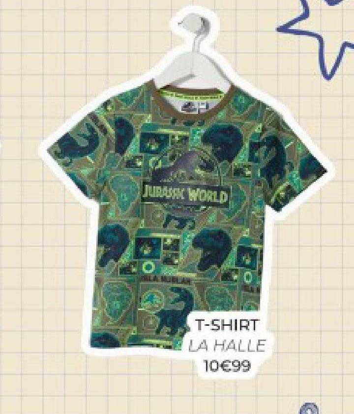t-shirt la halle