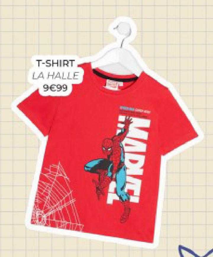 t-shirt la halle