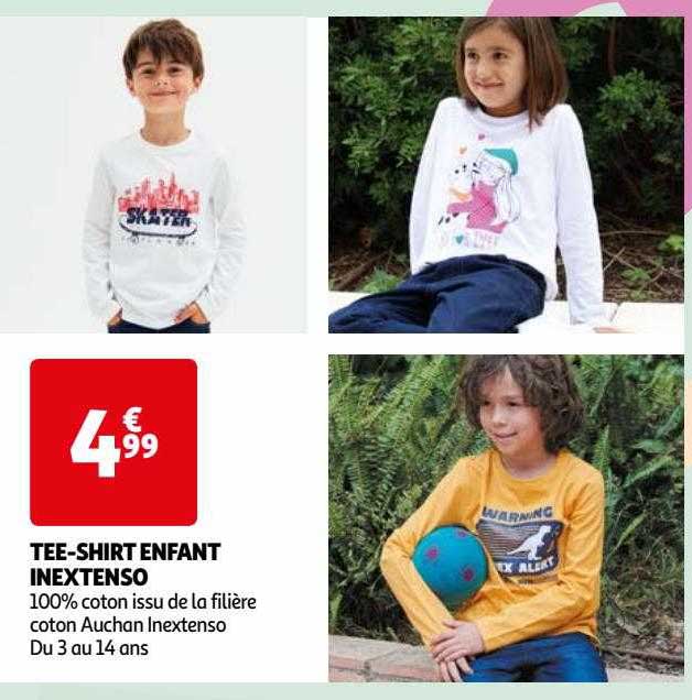 tee-shirt enfant inextenso