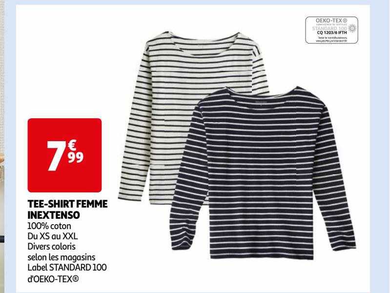 tee-shirt femme inextenso