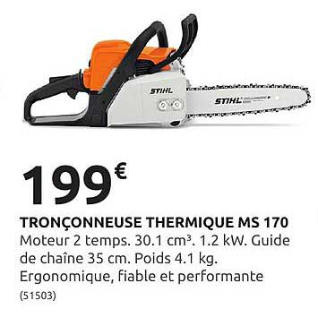 Tronçonneuse Thermique Ms 170 Stihl