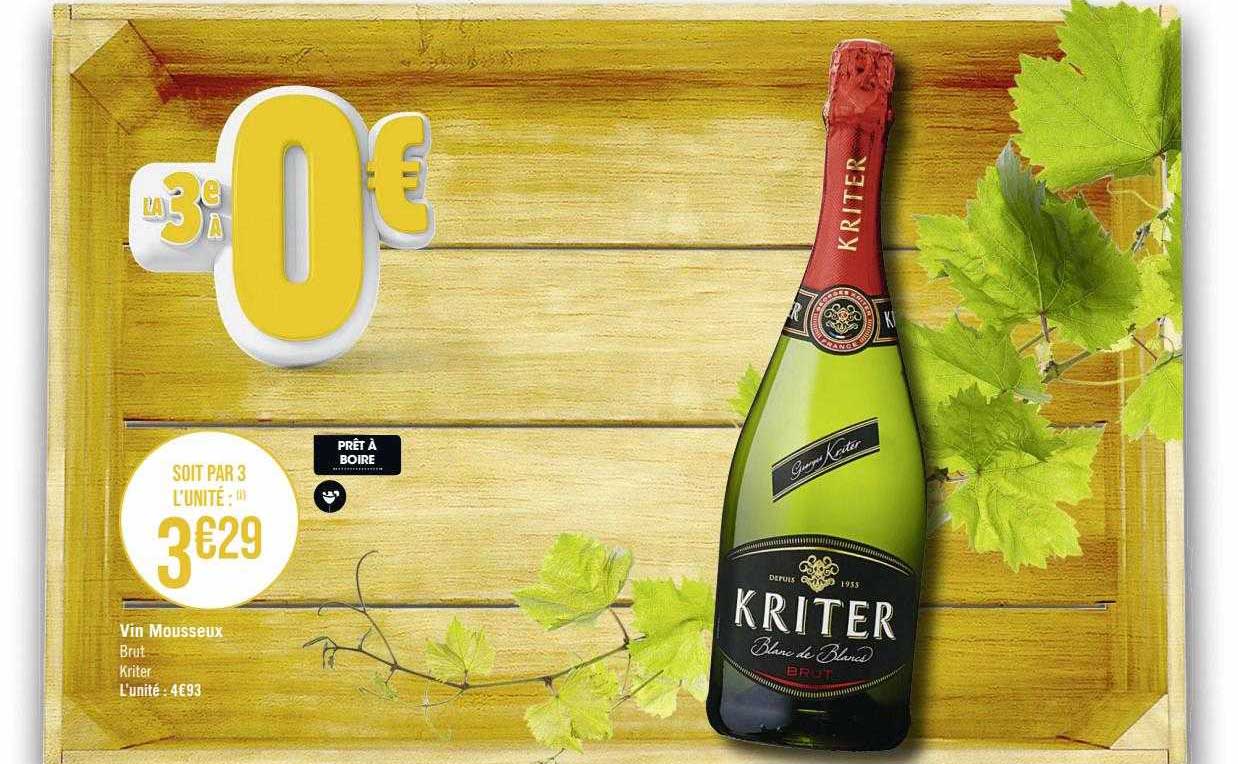 Vin Mousseux Brut Kriter