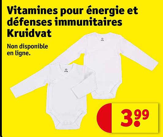 vitamines pour énergie et défenses immunitaires kruidvat
