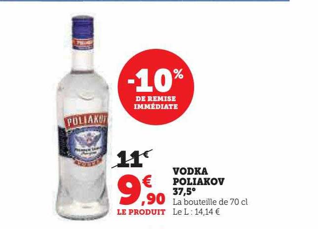 Vodka Poliakov 37,5°