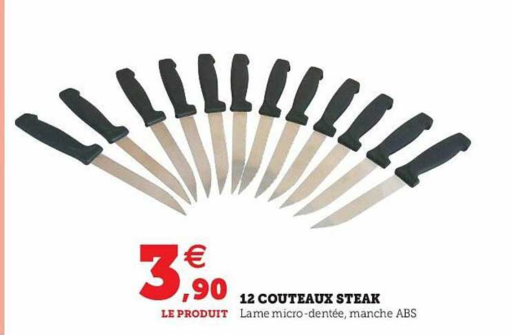 12 Couteaux Steak