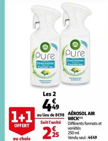 aérosol air wick