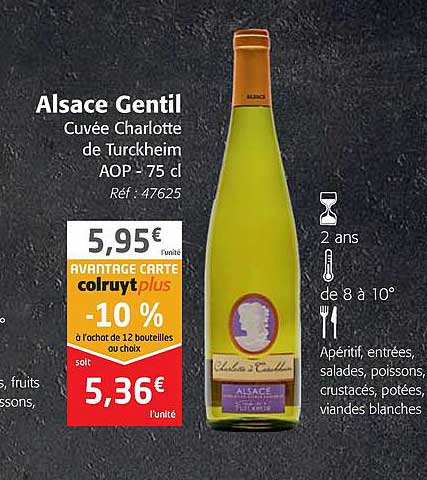 alsace gentil cuvée charlotte