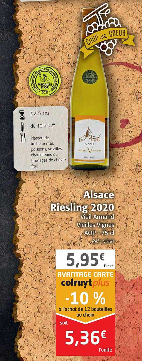 alsace riesling 2020 vieil armand
