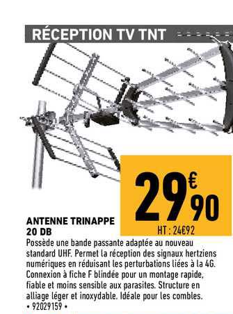 antenne trinappe 20 db