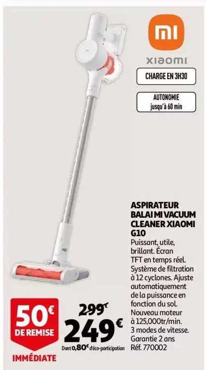 Aspirateur Balai Vacuum Cleaner Xiaomi G10