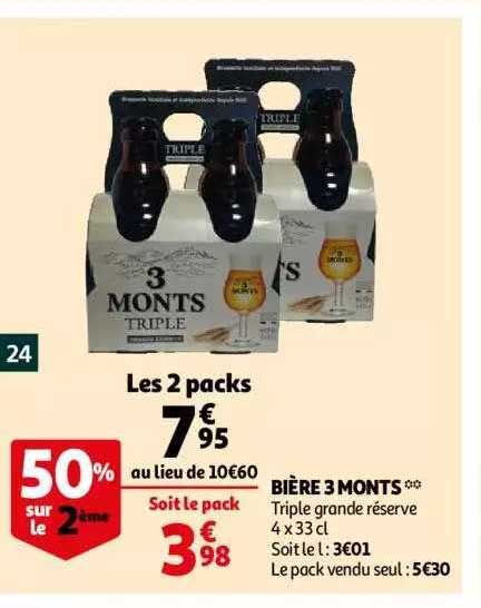 bière 3 monts
