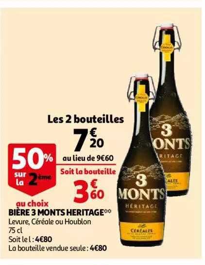 bière 3 monts héritage