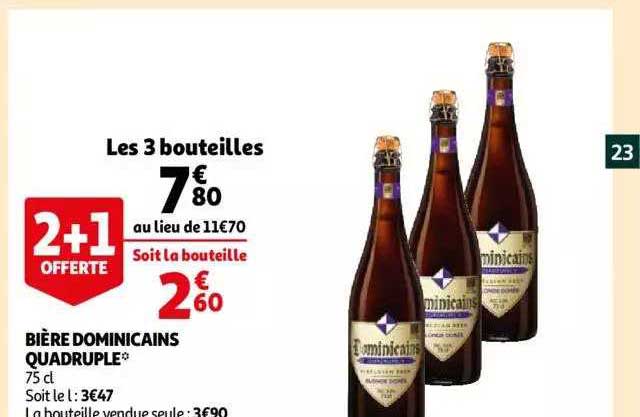 bière dominicains quadruple