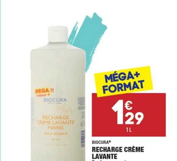 biocura recharge crème lavante