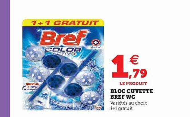 bloc cuvette bref wc
