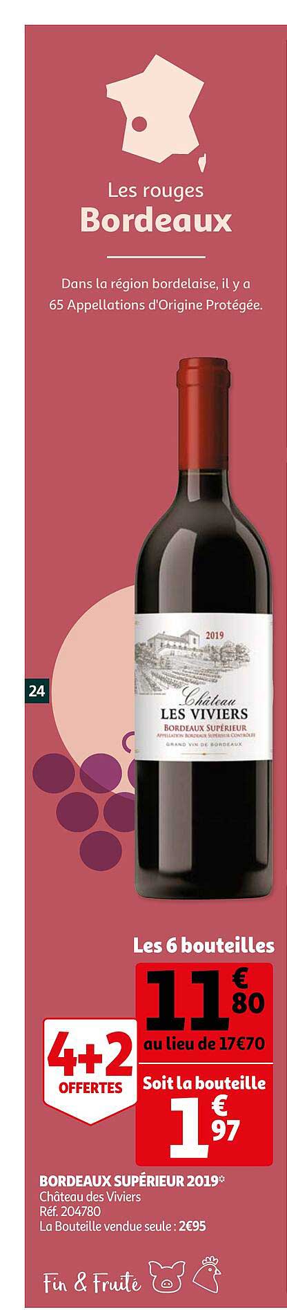 bordeaux supérieur 2019 château des viviers