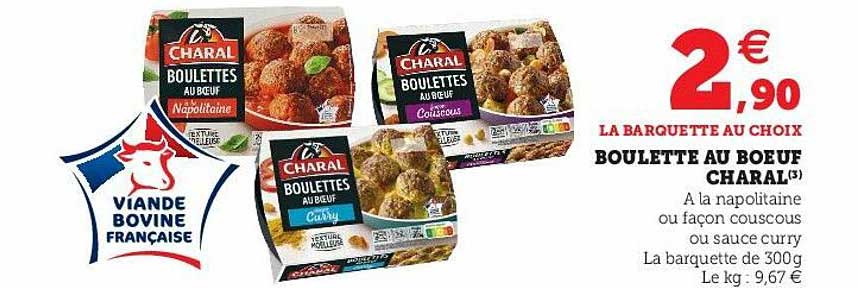 Boulette Au Boeuf Charal