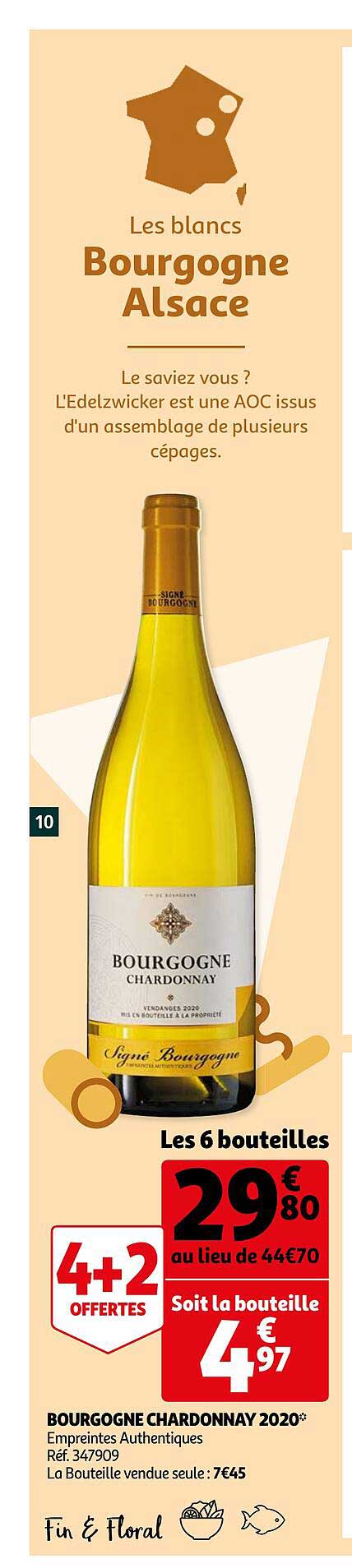bourgogne chardonnay 2020 empreintes authentiques