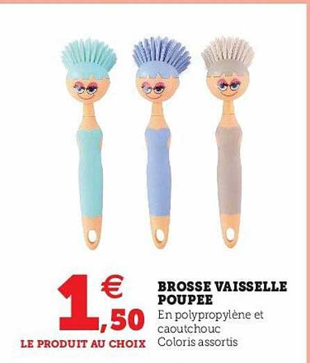 Brosse Vaisselle Poupee