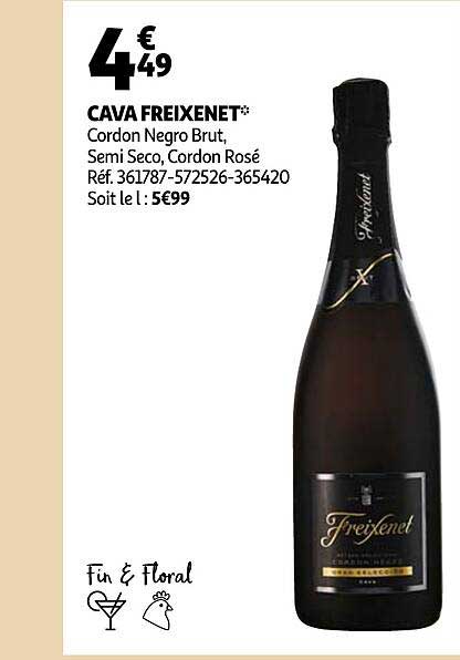 cava freixenet cordon negro brut