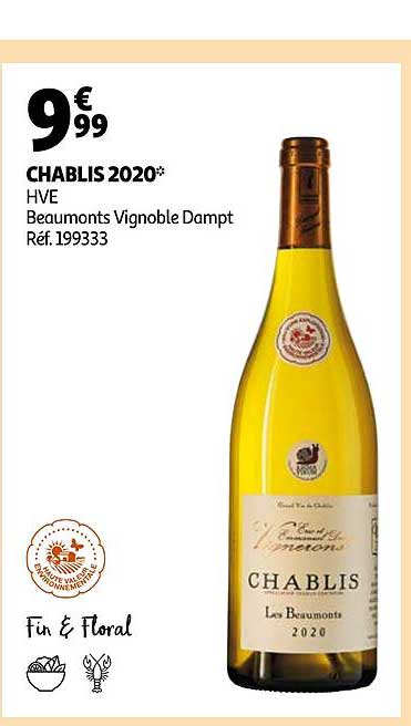 chablis 2020 hve beaumonts vignoble dampt