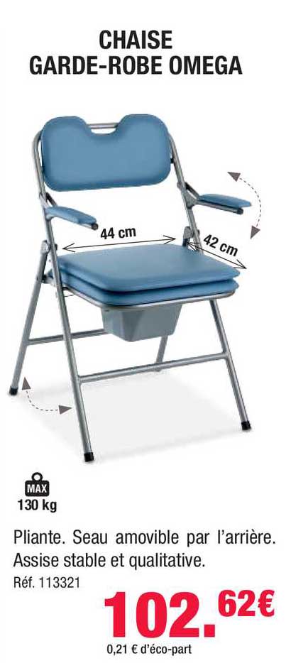 chaise garde-robe omega