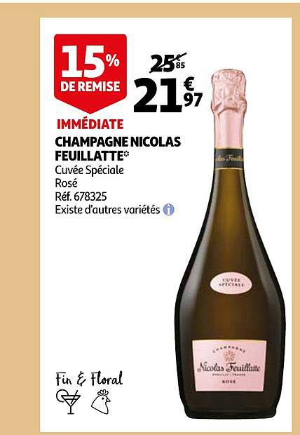 champagne nicolas feuillatte