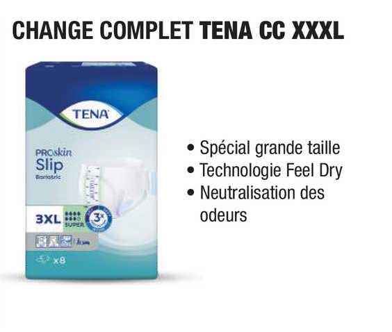 change complet tena cc xxxl