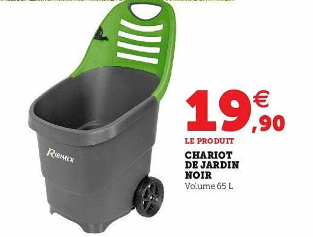 Chariot De Jardin Noir
