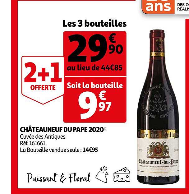 châteauneuf du pape 2020 cuvée des antiques
