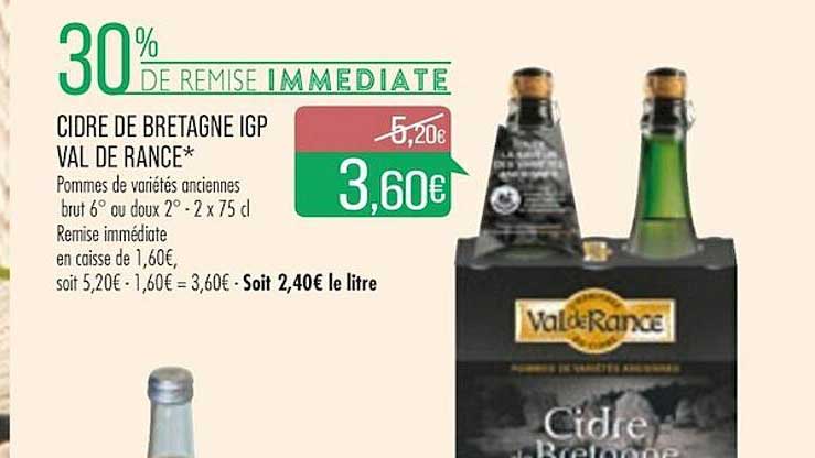 cidre de bretagne igp val de rance