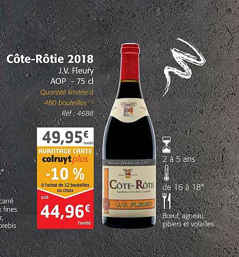 côte-rôtie 2018 j.v. fleury aop