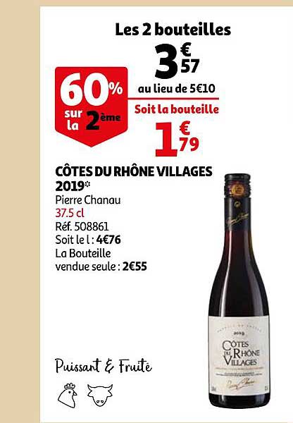 côtes du rhône villages 2019 pierre chanau