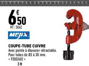 coupe-tube cuivre