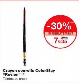 crayon sourcils colorstay "revlon"