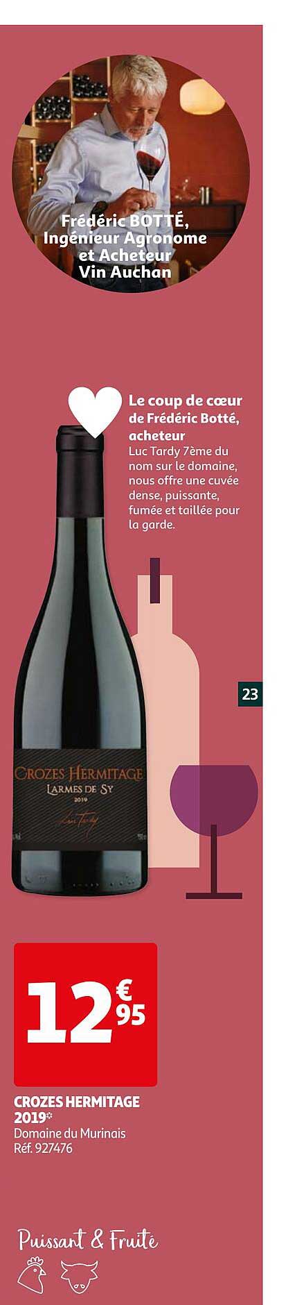 crozes hermitage 2019 domaine du murinais