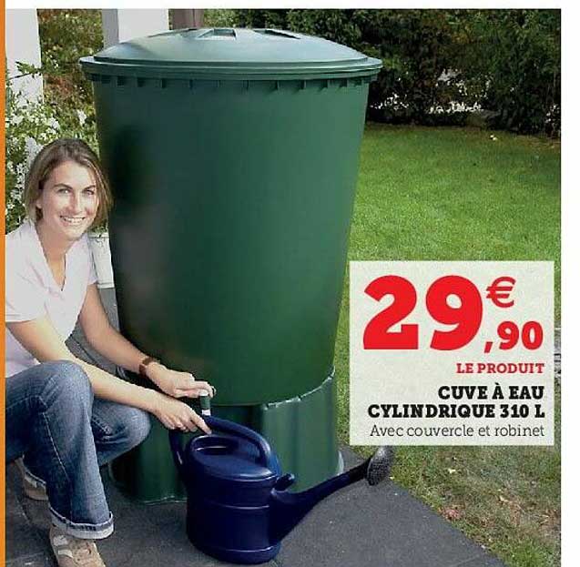 Cuve à Eau Cylindrique 310 L