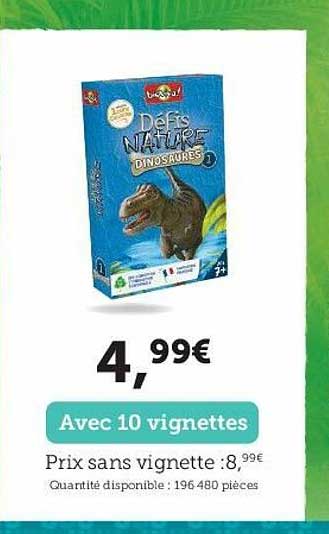 défis nature dinosaures