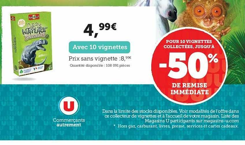 défis nature dinosaures