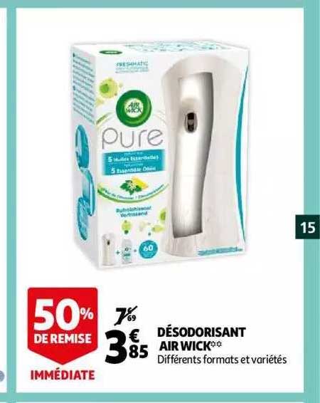 désodorisant air wick