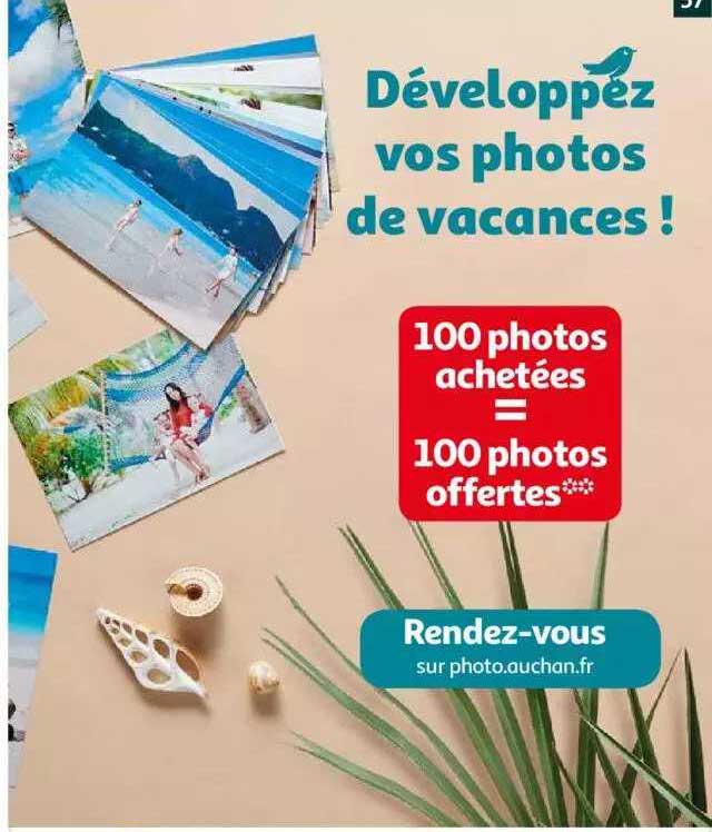 développez vos photo de vacances !