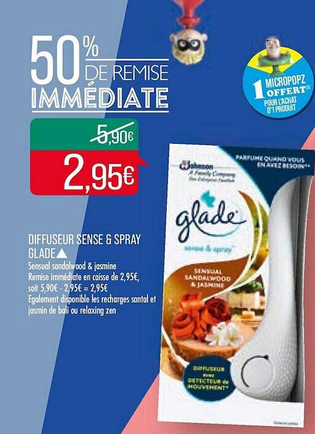 diffuseur sense & spray glade