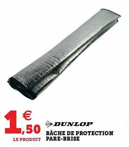 dunlop bâche de protection pare-brise