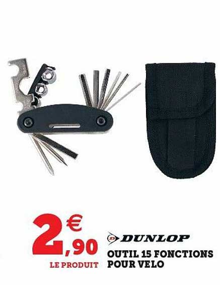 dunlop outil 15 fonctions pour velo