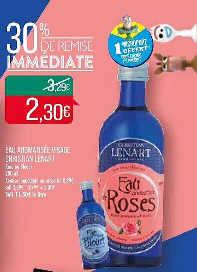 eau aromatisée visage christian lenart