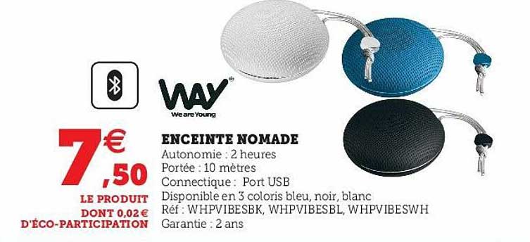 enceinte nomade way