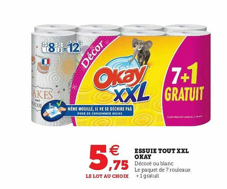 essuie tout xxl okay