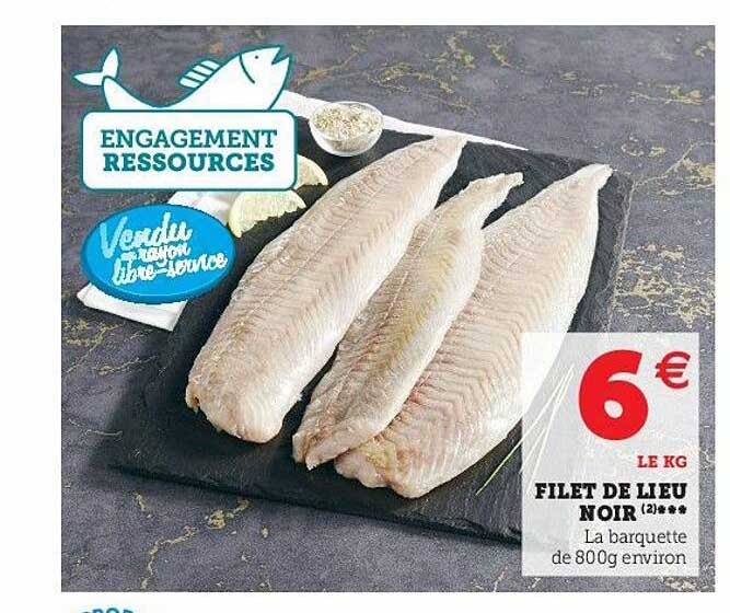 Filet De Lieu Noir ***